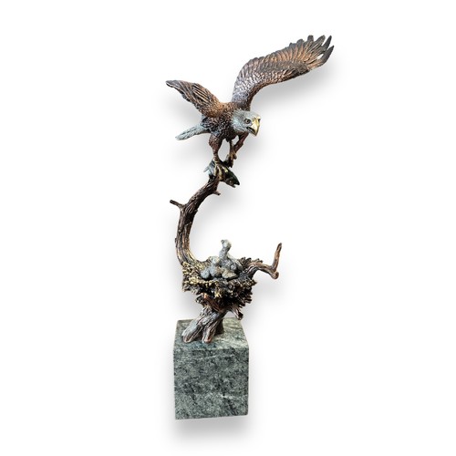 250 - Kitty Cantrell (American, Contemporary), ‘Sunday Brunch’ limited edition eagle sculpture for Legends... 