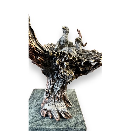 250 - Kitty Cantrell (American, Contemporary), ‘Sunday Brunch’ limited edition eagle sculpture for Legends... 