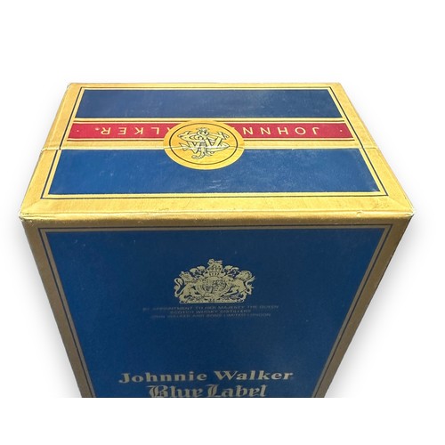 176 - Johnnie Walker - Blue Label Scotch Whiskey. A 750ml sealed unopened bottle. In sealed original packa... 