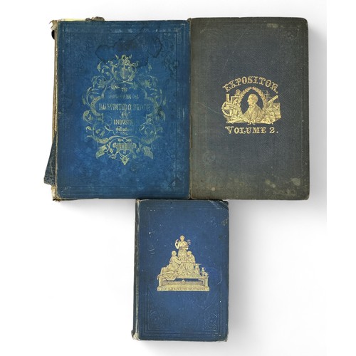 346 - 1851 Royal Exhibition literature to include; The Illustrated Exhibiter [John Cassell, London, 1851],... 