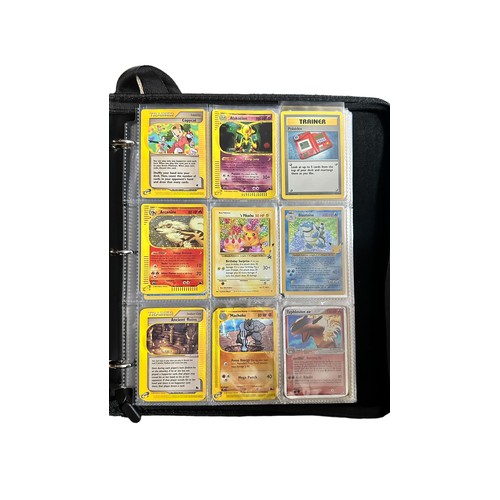 486A - Folder Of Pokemon Cards Including Base Set Cards & Skyridge. 233 cards in the folder. Including card... 