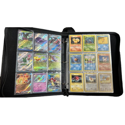 486A - Folder Of Pokemon Cards Including Base Set Cards & Skyridge. 233 cards in the folder. Including card... 