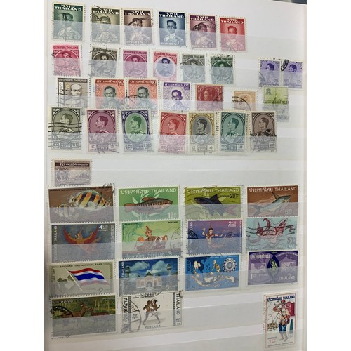 241A - World stamp collection in nine stockbooks, to include; Canada, Ship thematics, Dominica, South Afric... 