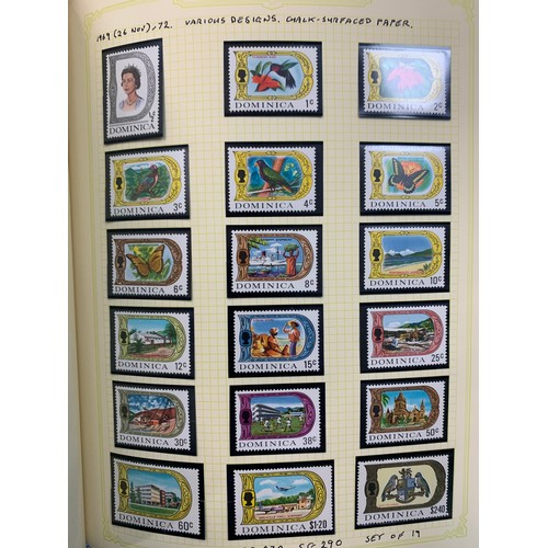 241A - World stamp collection in nine stockbooks, to include; Canada, Ship thematics, Dominica, South Afric... 