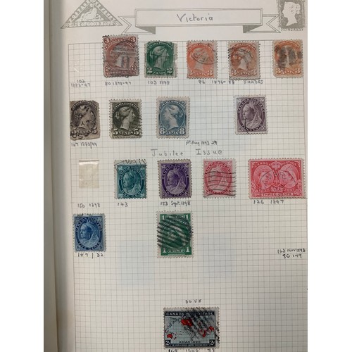 241A - World stamp collection in nine stockbooks, to include; Canada, Ship thematics, Dominica, South Afric... 