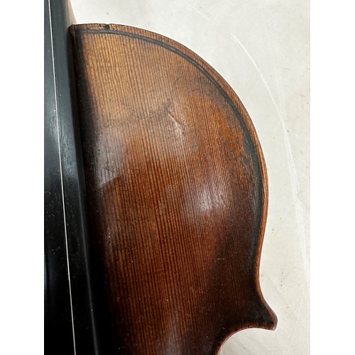 218 - Interesting 18th Century German Violin of the Kloz (Klotz) school, in fitted black case, with mother... 