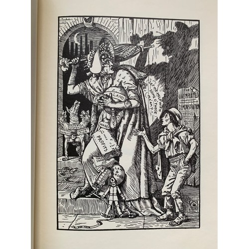 344 - Cartoons for the Cause 1886-1896 by Walter Crane with a Foreword by John Betjeman. 1976 reprint, sig... 