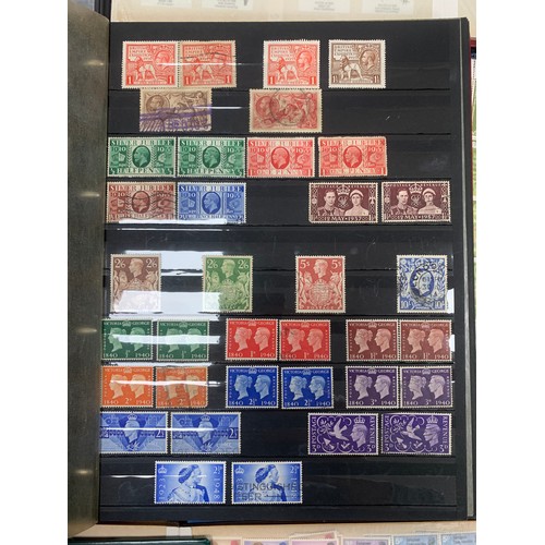 241 - World stamp collection in nine albums / stockbooks and loose, including; Great Britain used issues, ... 