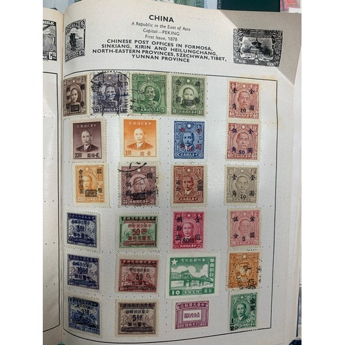 241 - World stamp collection in nine albums / stockbooks and loose, including; Great Britain used issues, ... 