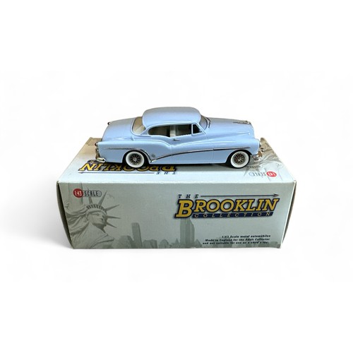 26 - Brooklin 1/43rd scale 1953 Buick Skylark hardtop prototype pastel blue Factory Special No. 6, genera... 