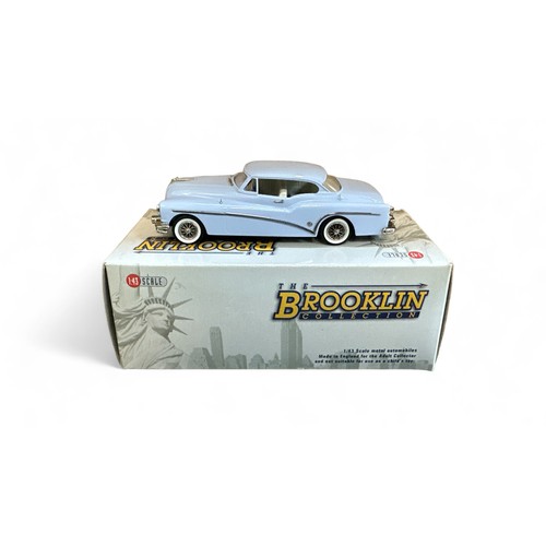 26 - Brooklin 1/43rd scale 1953 Buick Skylark hardtop prototype pastel blue Factory Special No. 6, genera... 