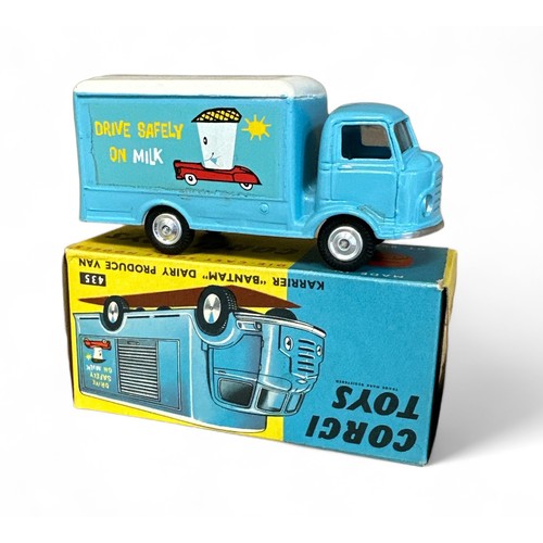 180 - Corgi Bantam Dairy Produce Van No. 435, generally excellent in excellent to good plus box (faint pen... 