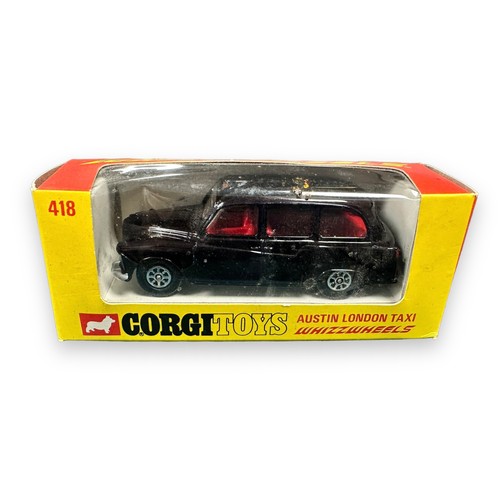 40 - Corgi 1970s trio, with Air France Concorde (window box with some crushing) No. 651, Whizzwheels Aust... 