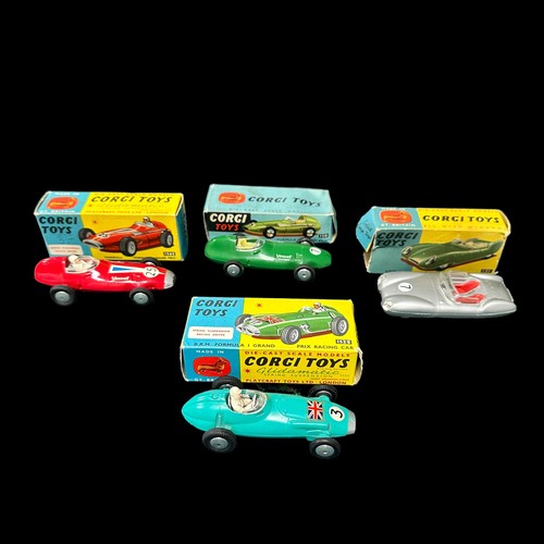 31 - Corgi racing car collection, generally excellent to good plus in good plus boxes, with BRM No.152S, ... 