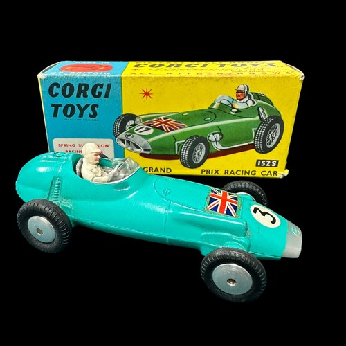 31 - Corgi racing car collection, generally excellent to good plus in good plus boxes, with BRM No.152S, ... 