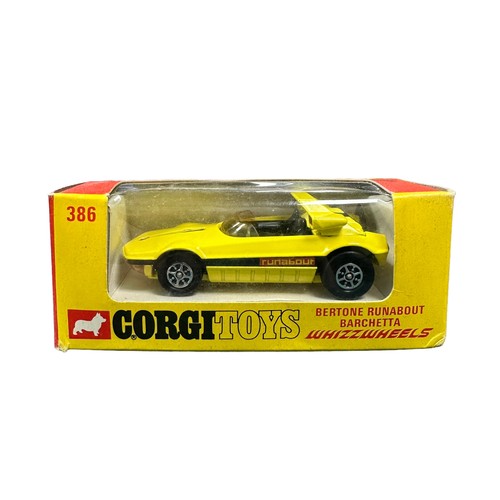 150 - Corgi Bertone Runabout No. 386 and Pininfarina P.33 Alfa Romeo No. 380, generally excellent in excel... 