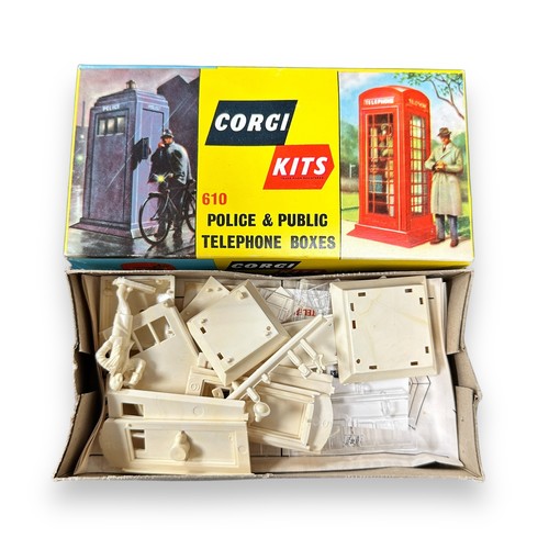 214 - Corgi Kits x7 collection of unmade/unpainted plastic kits, generally excellent in good plus boxes, w... 