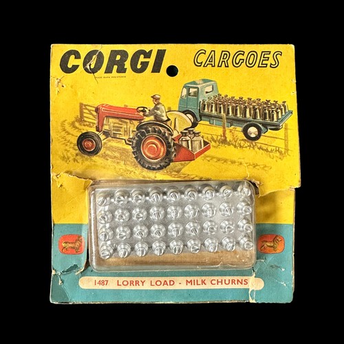 44 - 1960s Corgi Cargo packs, generally excellent in good plus  carded packs, with Lorry Load Nos. 1485, ... 