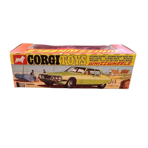 116 - Corgi Citroen SM No. 284, cerise with pale blue interior, cast-style Whizzwheel hubs, generally exce... 