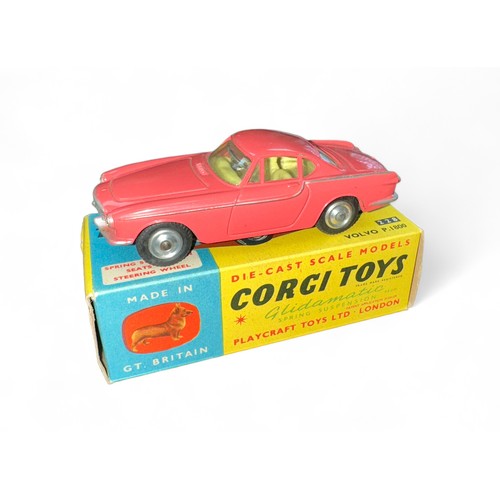 80 - Corgi Volvo P.1800 No. 228, generally excellent in excellent to good plus box with folded leaflet, s... 