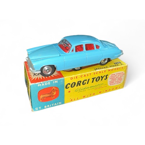 93 - Corgi Jaguar Mk X No. 238, generally excellent to good plus (small mark to bonnet) in good plus box,... 