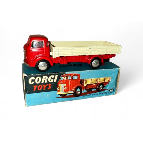 188 - Corgi Commer Dropside lorry No. 452, generally excellent in good plus box (light crushing to one end... 