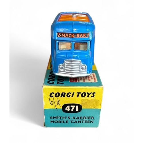 200 - Corgi Smith’s – Karrier Mobile canteen No. 471, generally excellent in good plus box (ink marking 6/... 