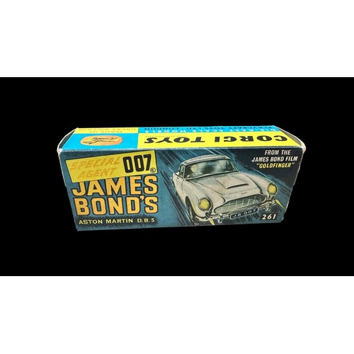 105 - Corgi No. 261 James Bond 007 Goldfinger Aston Martin DB5, generally excellent to good plus in good p... 