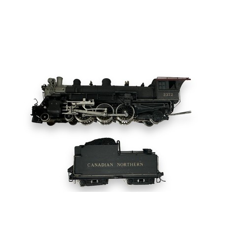 628 - HO LMB Models (Ohio) CB & Q Pacific black 2372 4-6-2 locomotive and Canadian Northern tender No. PP5... 