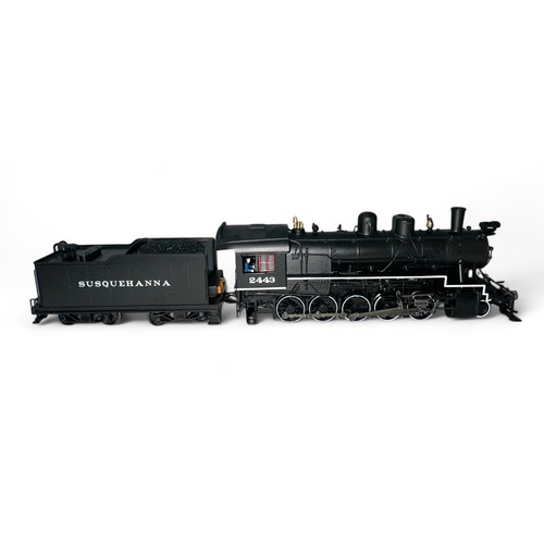 640 - HO Spectrum (Bachmann USA) DCC Sound On Board black 2443 Russian Decapod 2-10-0 locomotive and Susqu... 