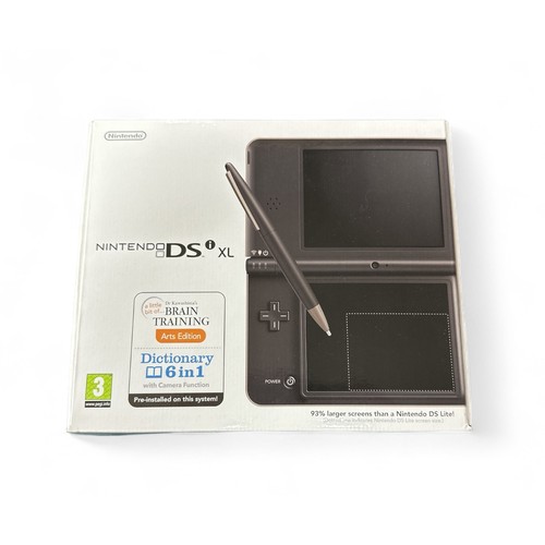 433 - Nintendo DSi Dark Brown, new in original box, with instructions.