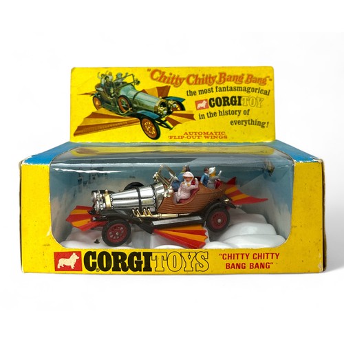 109 - Corgi Chitty Chitty Bang Bang No. 266, generally excellent in good plus window box (header folded fl... 