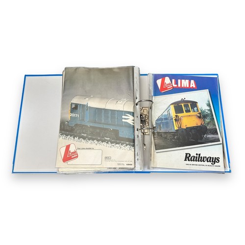 509 - 1970s onwards model railway catalogues, generally excellent to good plus, with Trix Trains, Airfix R... 