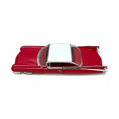 262 - Franklin Mint 1/24th scale 1959 Cadillac Seville red with white roof No. B11YA20, generally excellen... 