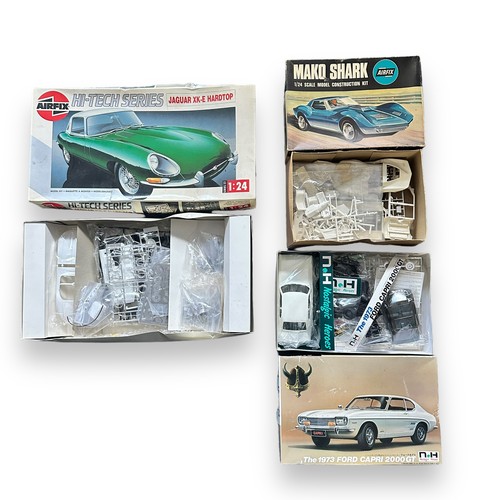 669 - Airfix 1/24th scale unmade Car kits, generally excellent to good plus in good plus or better boxes, ... 