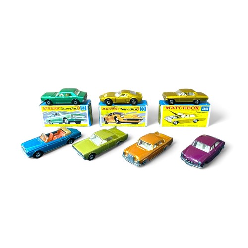 288 - Matchbox 1-75 Superfast collection, generally excellent to good plus in good plus boxes (where prese... 