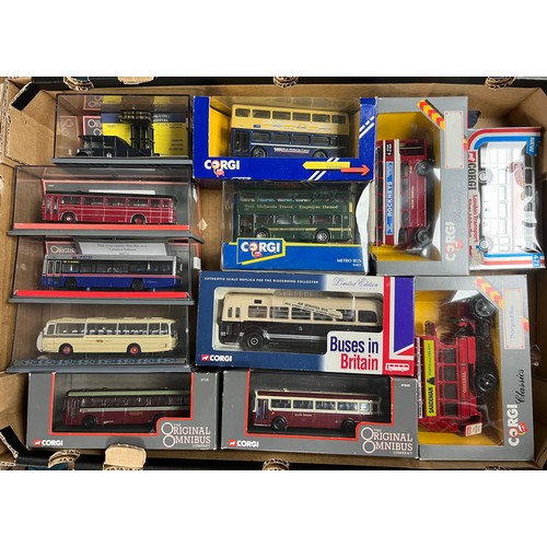 46 - Corgi bus collection, generally excellent in excellent to good plus boxes, with Original Omnibus (6)... 