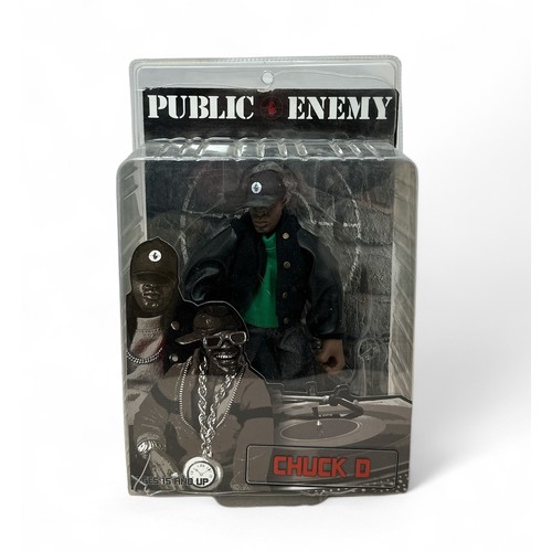 462 - Mezco 2006 Public Enemy Chuck D No. 33500, approx. H22cm/9