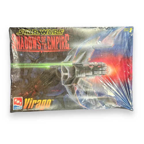 674 - AMT Ertl Star Wars Shadows of the Empire Virago No. 8377, shrink-wrapped, unmade plastic model kit, ... 