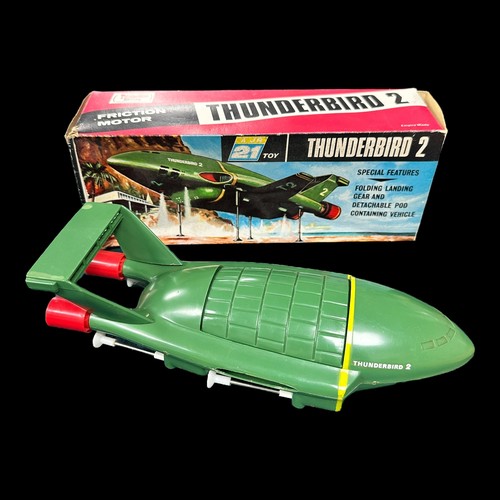 430 - TV21 Thunderbirds 1960s onwards toy collection, with Thunderbird 2 including pod (without Thunderbir... 