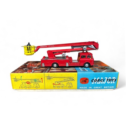 218 - Corgi Bedford Simon Snorkel No. 1127, generally excellent in excellent lift-off lid box and polystyr... 