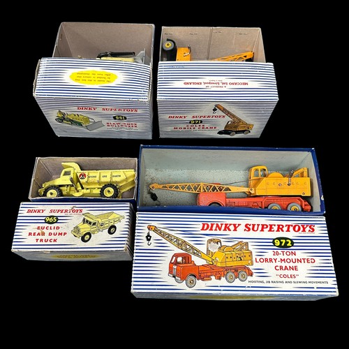 247 - Dinky 1950s onwards collection, generally excellent to good  in good plus  or better striped boxes, ... 