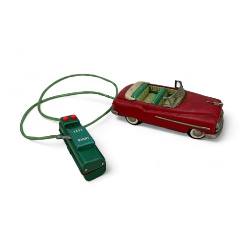 415 - Modern Toys (Japan) 1950s American-style Convertible car, generally excellent to good plus in good n... 