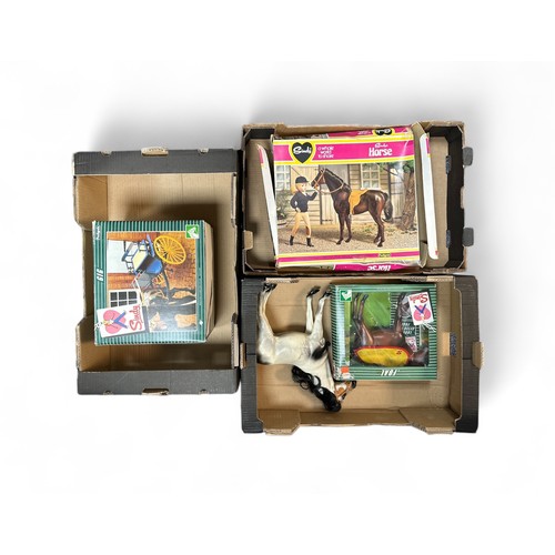 449 - Pedigree Sindy equestrian collection, generally excellent to good plus in good or better boxes, with... 