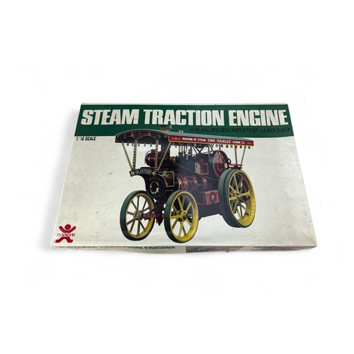 677 - Bandai 1/16th scale 1919 Garrett Steam Traction Engine No. 8026, unmade, on sprues, mostly in sealed... 