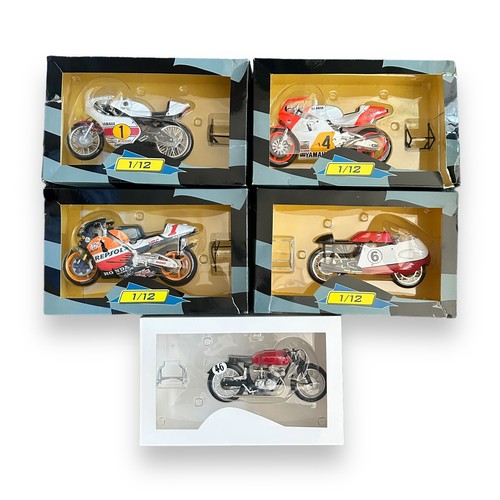 281 - IXO Altaya 1/12th scale motorbike collection, generally excellent in good or better window boxes, wi... 