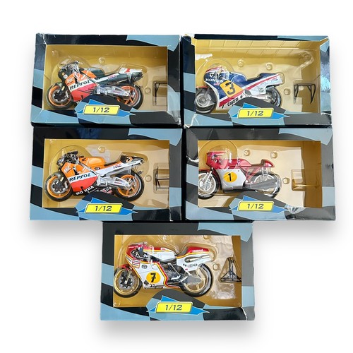 282 - IXO Altaya 1/12th scale motorbike collection, generally excellent in good or better window boxes, wi... 