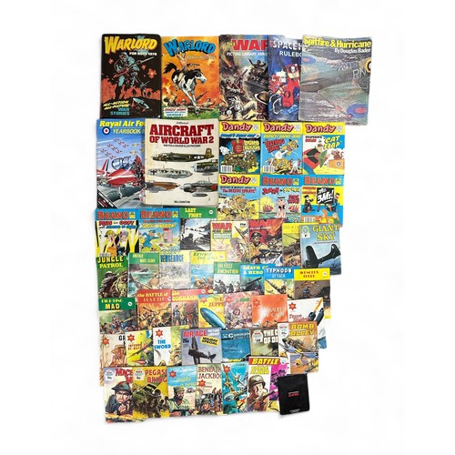 510 - 1960s onwards military-themed Annuals, Comic books  including Warlord, Commando, War Picture Library... 