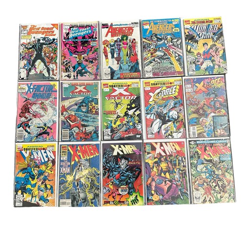 527 - Selection of Marvel Comics Annuals to include: The West Coast Avengers No1, 1986: No3, 1988: No4, 19... 