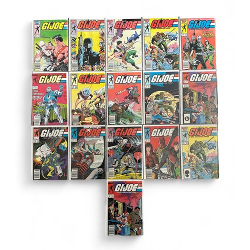 535 - Marvel Comics G.I.Joe 1980s Nos 52, 53, 54, 56-62, 65, 71, 73, 78: Duplicates 56, 62: All 16 comics ... 